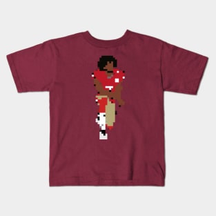 Colin Kaepernick Kneeling (Pixel Art) Kids T-Shirt